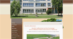 Desktop Screenshot of polthier-oberschule.de